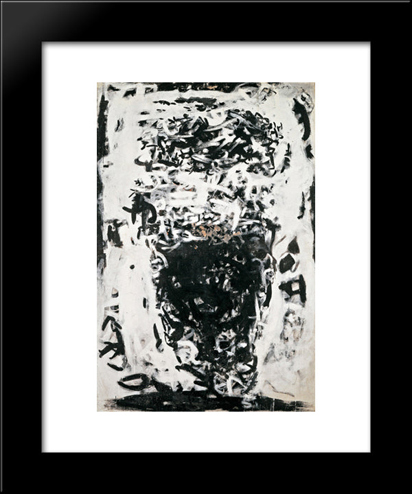Senza Titolo (Senza Titolo 3559) 20x24 Black Modern Wood Framed Art Print Poster by Sanfilippo, Antonio