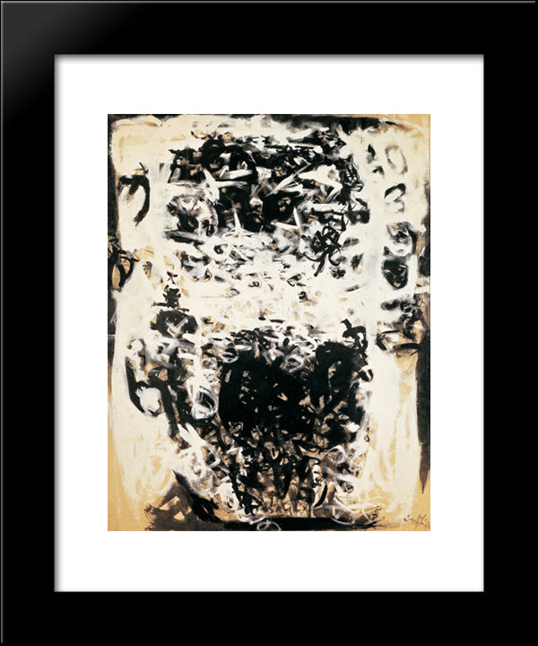 Senza Titolo (Senza Titolo 3959) 20x24 Black Modern Wood Framed Art Print Poster by Sanfilippo, Antonio