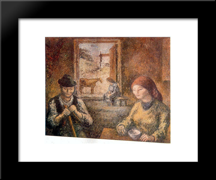 Galician Interior 20x24 Black Modern Wood Framed Art Print Poster by Souto, Arturo