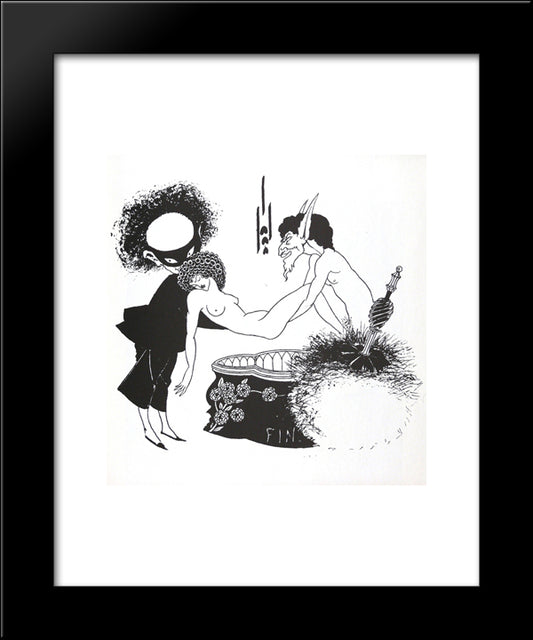 Creation 20x24 Black Modern Wood Framed Art Print Poster by Beardsley, Aubrey