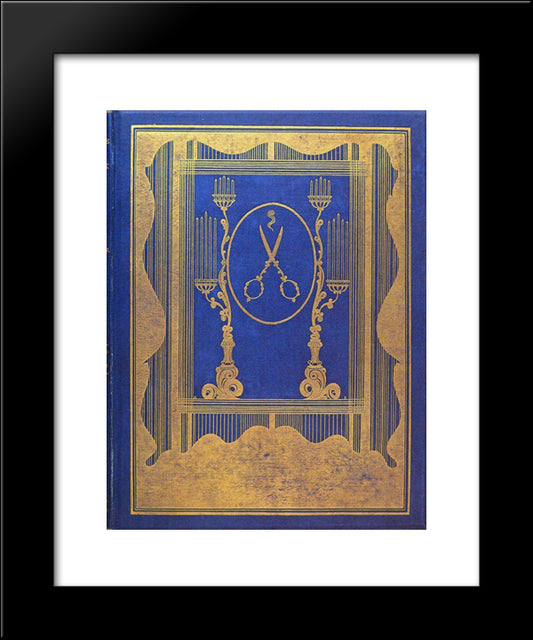 Front Cover 20x24 Black Modern Wood Framed Art Print Poster by Beardsley, Aubrey