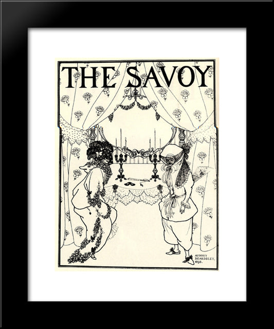 Title Page 20x24 Black Modern Wood Framed Art Print Poster by Beardsley, Aubrey