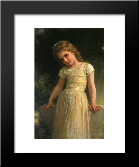Elpieglerie 20x24 Black Modern Wood Framed Art Print Poster by Bouguereau, William Adolphe