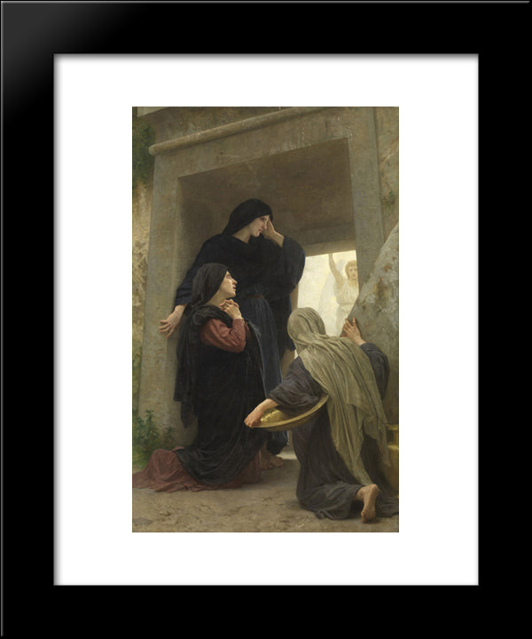 The Holy Women At The Tomb 20x24 Black Modern Wood Framed Art Print Poster by Bouguereau, William Adolphe