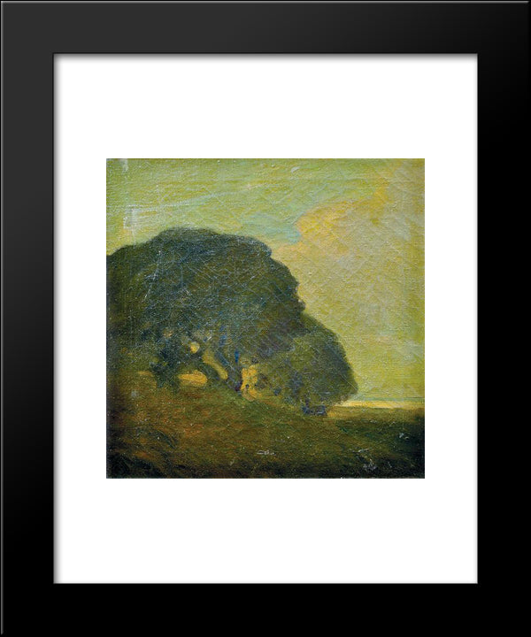 Landscape 20x24 Black Modern Wood Framed Art Print Poster by Martinez, Xavier