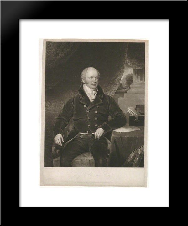 George Harrison 20x24 Black Modern Wood Framed Art Print Poster by Turner, Charles