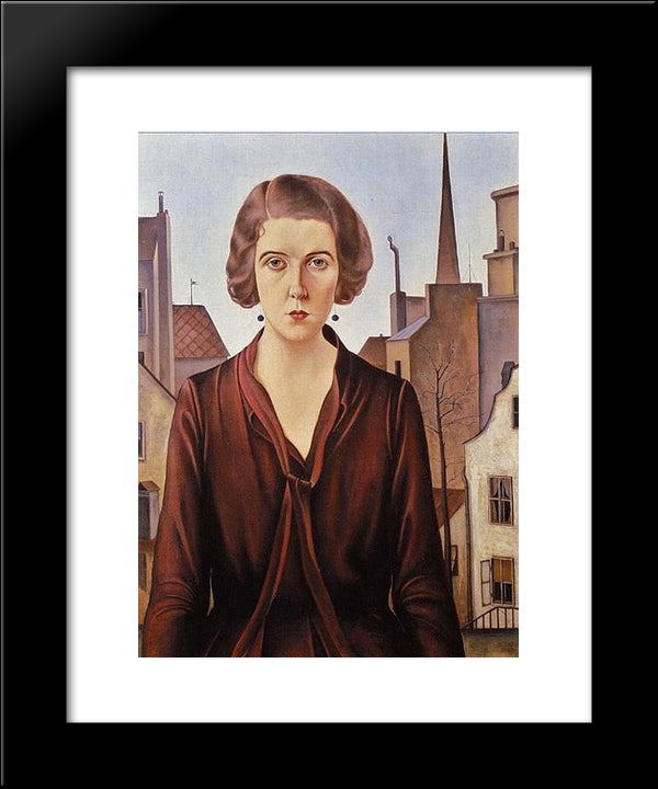 Unknown 20x24 Black Modern Wood Framed Art Print Poster by Schad, Christian