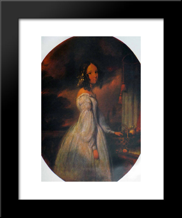 Countess Sophia Mikhailovna Vorontsov 20x24 Black Modern Wood Framed Art Print Poster by Robertson, Christina