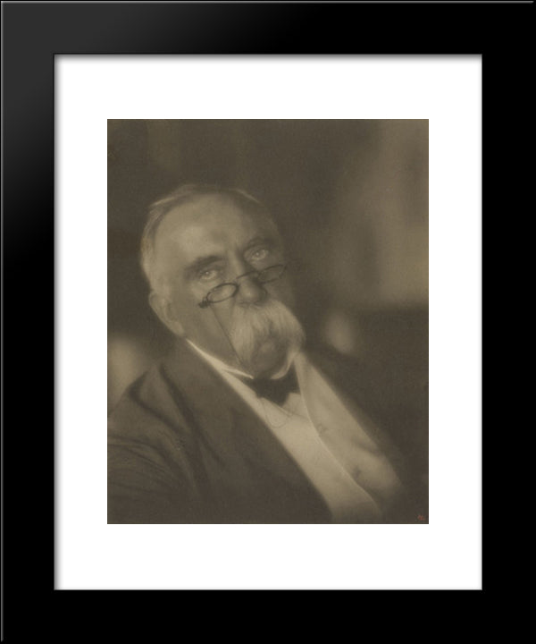 Director Of The Hagerstown National Bank 20x24 Black Modern Wood Framed Art Print Poster by White, Clarence