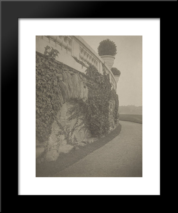 Newport, Rhode Island 20x24 Black Modern Wood Framed Art Print Poster by White, Clarence