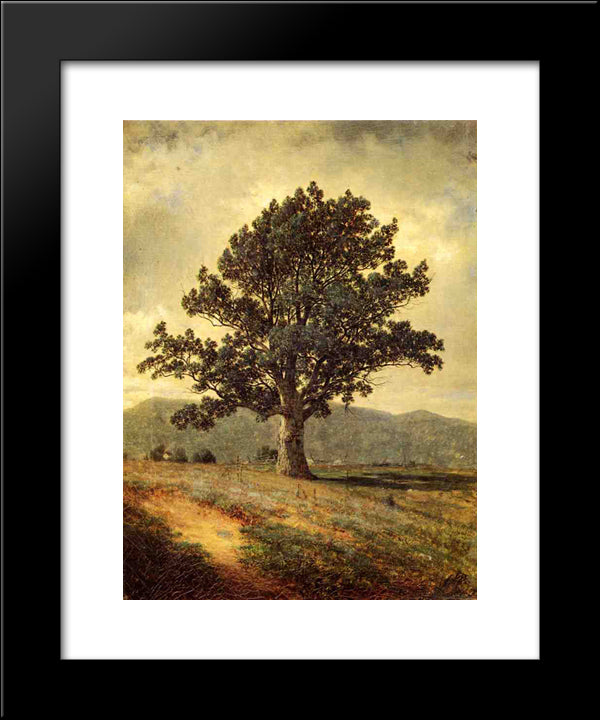 Joyceville, Connecticut 20x24 Black Modern Wood Framed Art Print Poster by Johnson, David