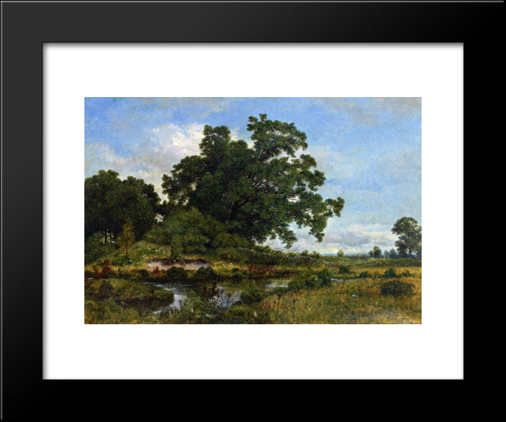 Study At Orange County, New York 20x24 Black Modern Wood Framed Art Print Poster by Johnson, David