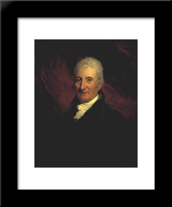 Sir Robert Liston, Diplomat 20x24 Black Modern Wood Framed Art Print Poster by Wilkie, David