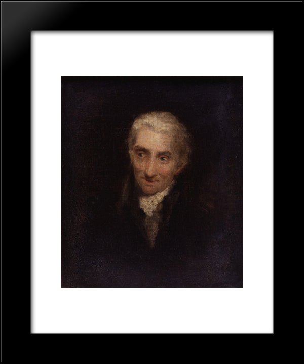 Unknown Man, Formerly Known As James Northcote 20x24 Black Modern Wood Framed Art Print Poster by Wilkie, David