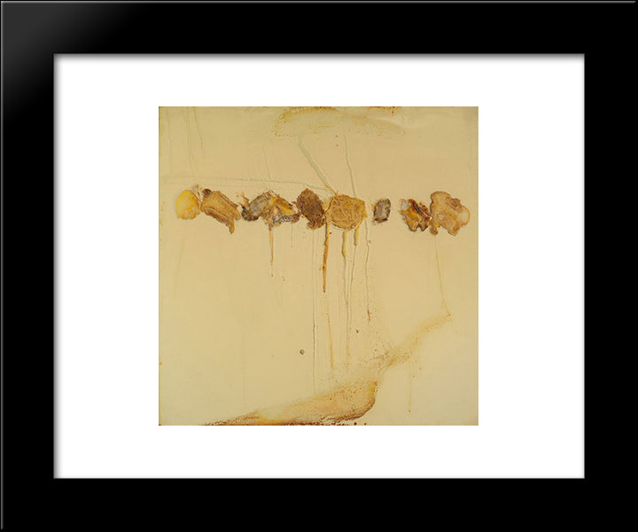 Cheese Race 20x24 Black Modern Wood Framed Art Print Poster by Roth, Dieter