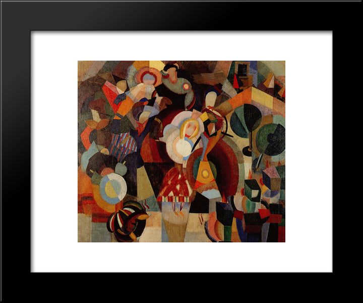 A Revolta - A Revolta Das Bonecas 20x24 Black Modern Wood Framed Art Print Poster by Viana, Eduardo