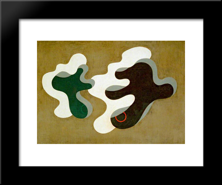 Dux Et Comes Iv 20x24 Black Modern Wood Framed Art Print Poster by Wadsworth, Edward