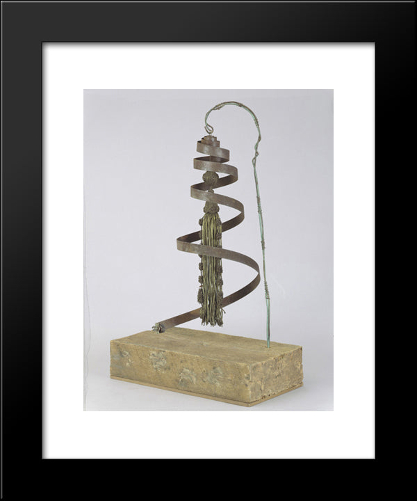 Limbswish 20x24 Black Modern Wood Framed Art Print Poster by von Freytag Loringhoven, Elsa