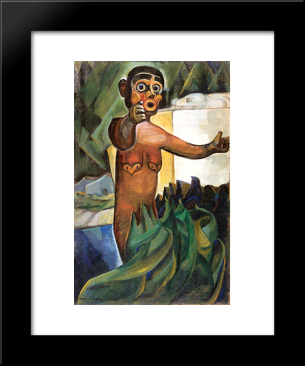 Guyasdoms D'Sonoqua 20x24 Black Modern Wood Framed Art Print Poster by Carr, Emily