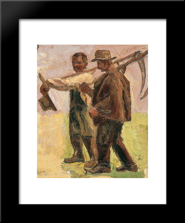 Mowers 20x24 Black Modern Wood Framed Art Print Poster by Zairis, Emmanuel