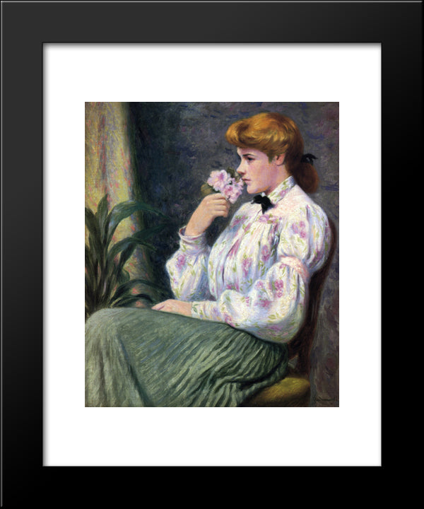 Reverie 20x24 Black Modern Wood Framed Art Print Poster by Zandomeneghi, Federico