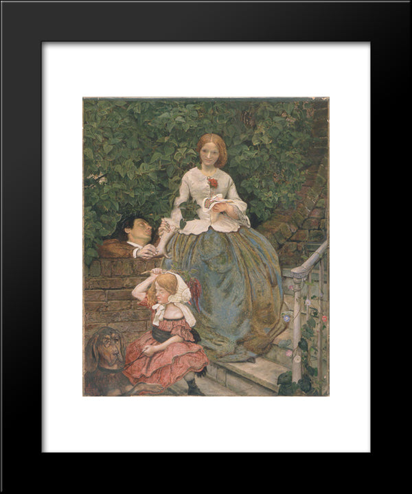 Stages Of Cruelty 20x24 Black Modern Wood Framed Art Print Poster by Brown, Ford Madox