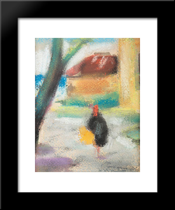 The Way Home 20x24 Black Modern Wood Framed Art Print Poster by Sirato, Francisc