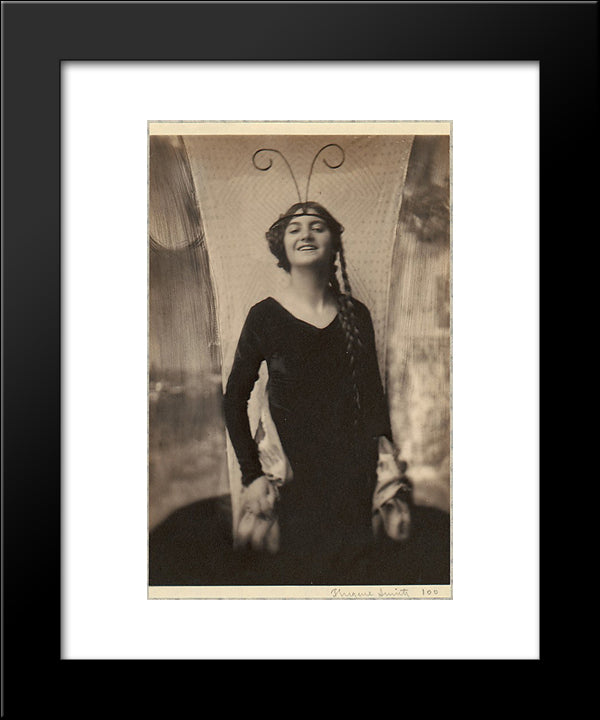 Fritzi Von Derra - The Exotic Dancer 20x24 Black Modern Wood Framed Art Print Poster by Eugene, Frank