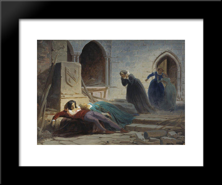 Completed Scores 20x24 Black Modern Wood Framed Art Print Poster by Bronnikov, Fyodor