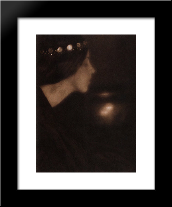 Black Bowl 20x24 Black Modern Wood Framed Art Print Poster by Seeley, George