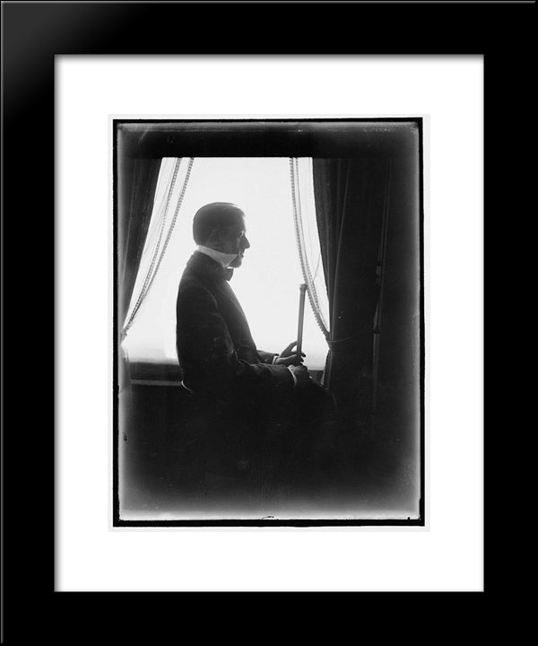 John Murray Anderson 20x24 Black Modern Wood Framed Art Print Poster by Kasebier, Gertrude