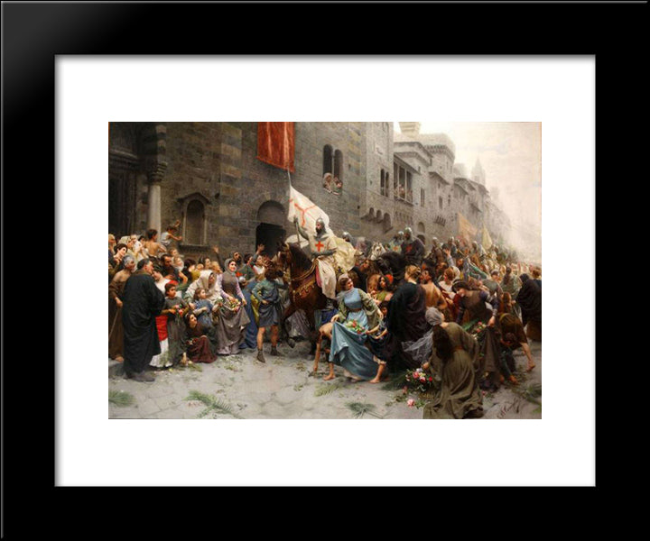 Untitled 20x24 Black Modern Wood Framed Art Print Poster by Torriglia, Giovanni Battista