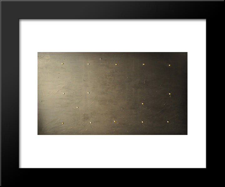 Tranquillanti Per Il Mondo 20x24 Black Modern Wood Framed Art Print Poster by Turcato, Giulio