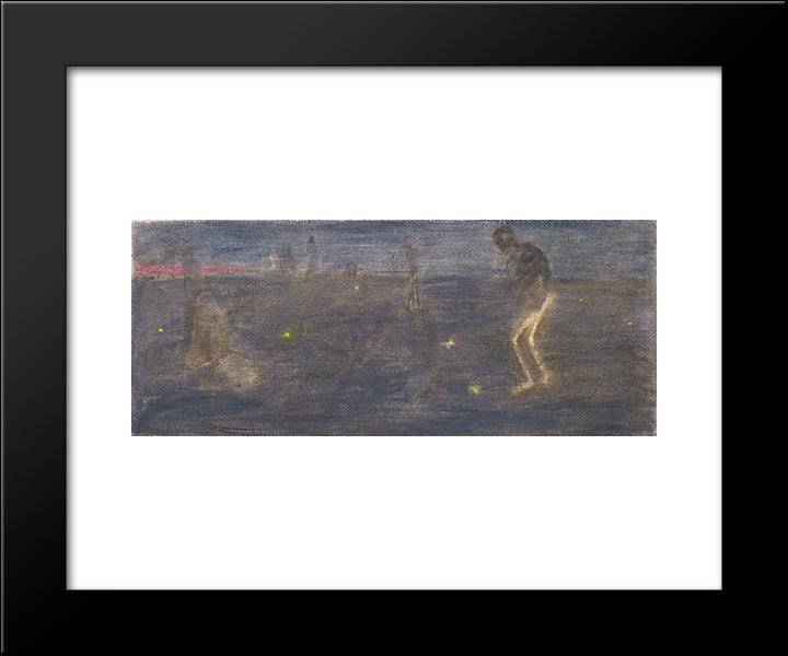 Mysticism 20x24 Black Modern Wood Framed Art Print Poster by Grigoriy, Goldstein