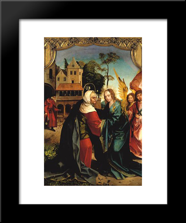 Visitaco 20x24 Black Modern Wood Framed Art Print Poster by Lopes, Gregorio