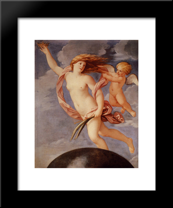 Fortune 20x24 Black Modern Wood Framed Art Print Poster by Reni, Guido
