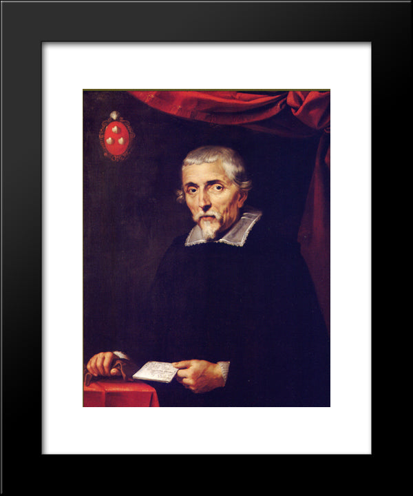 The Brussels Goldsmith Jean Jacobs 20x24 Black Modern Wood Framed Art Print Poster by Reni, Guido