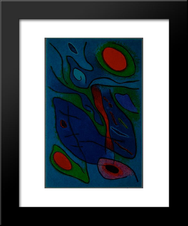 Baigneuses Matinales 20x24 Black Modern Wood Framed Art Print Poster by Singier, Gustave