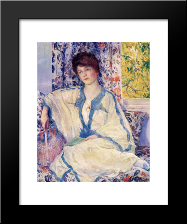 Early Morning - Summertime 20x24 Black Modern Wood Framed Art Print Poster by Rose, Guy