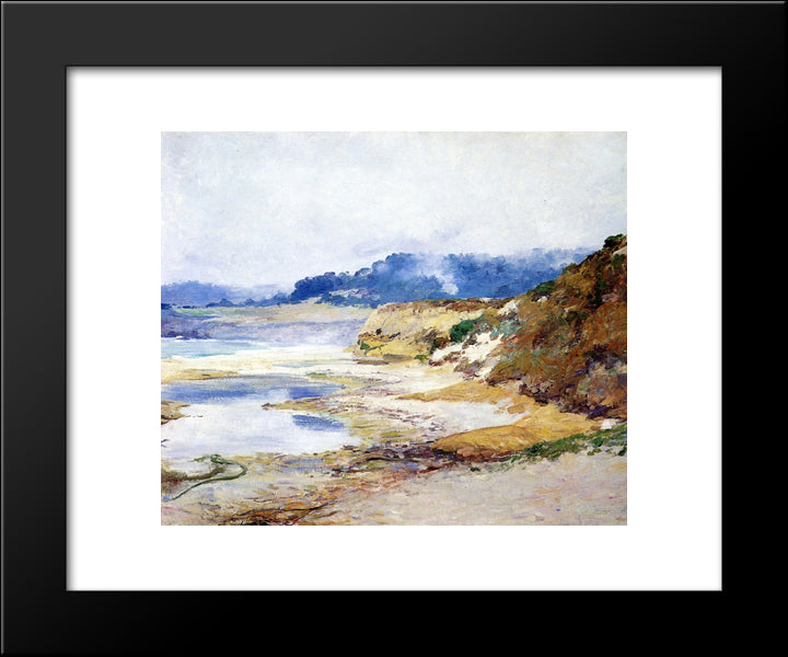 Grey Afternoon 20x24 Black Modern Wood Framed Art Print Poster by Rose, Guy