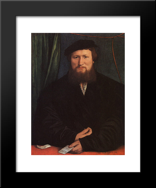 Derek Berck 20x24 Black Modern Wood Framed Art Print Poster by Holbein the Younger, Hans