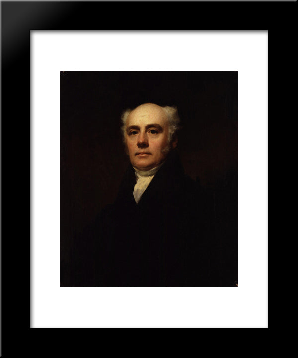 Hugh William Williams 20x24 Black Modern Wood Framed Art Print Poster by Raeburn, Henry