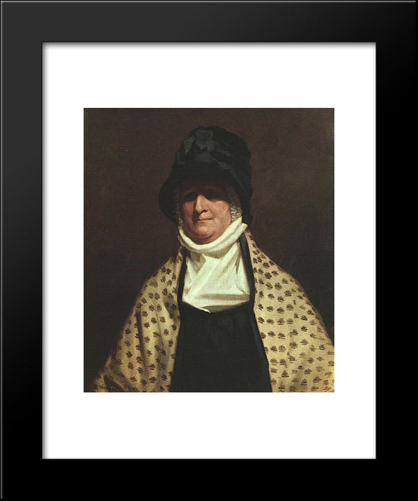 Mrs. Colin Campbell Of Park 20x24 Black Modern Wood Framed Art Print Poster by Raeburn, Henry
