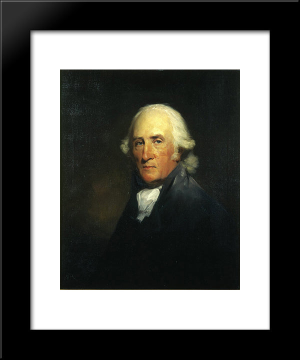 Rev. Alexander Carlyle 20x24 Black Modern Wood Framed Art Print Poster by Raeburn, Henry