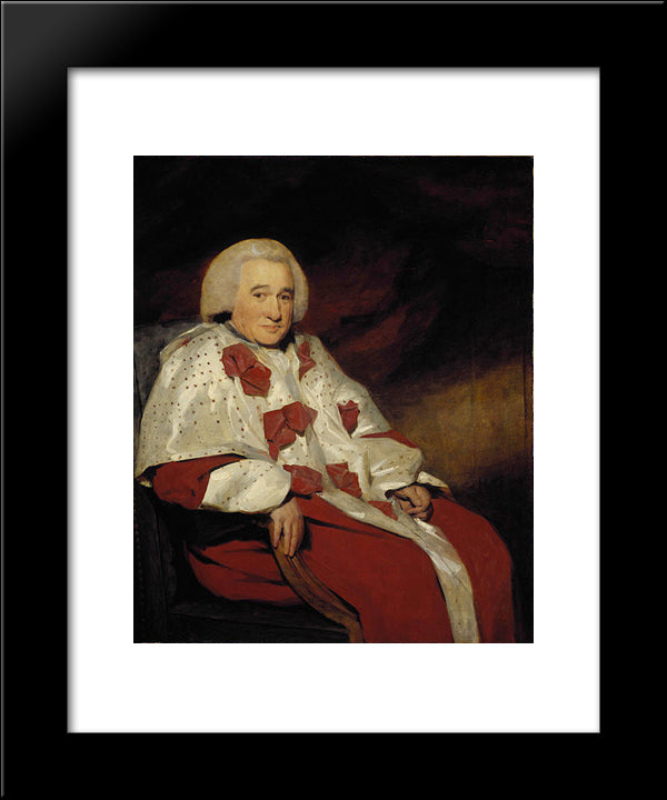 Robert Macqueen, Lord Braxfield 20x24 Black Modern Wood Framed Art Print Poster by Raeburn, Henry