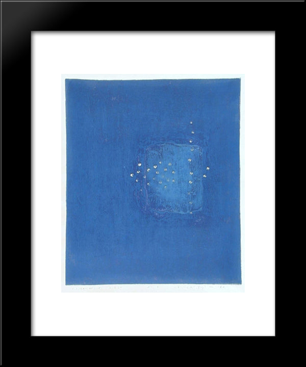 Kongamaluno 20x24 Black Modern Wood Framed Art Print Poster by Tajima, Hiroyuki
