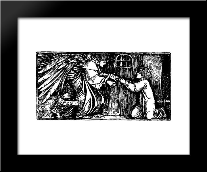 Otto Of The Silver Hand 33 20x24 Black Modern Wood Framed Art Print Poster by Pyle, Howard