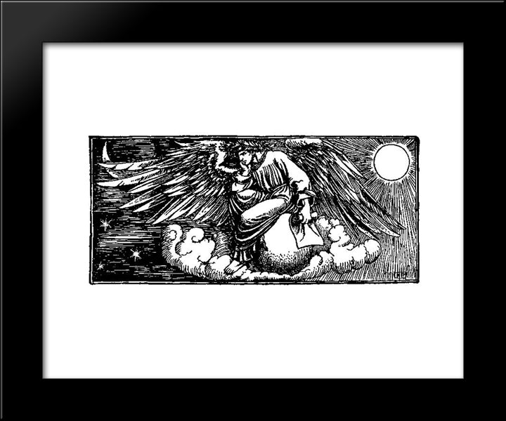 Otto Of The Silver Hand 43 20x24 Black Modern Wood Framed Art Print Poster by Pyle, Howard