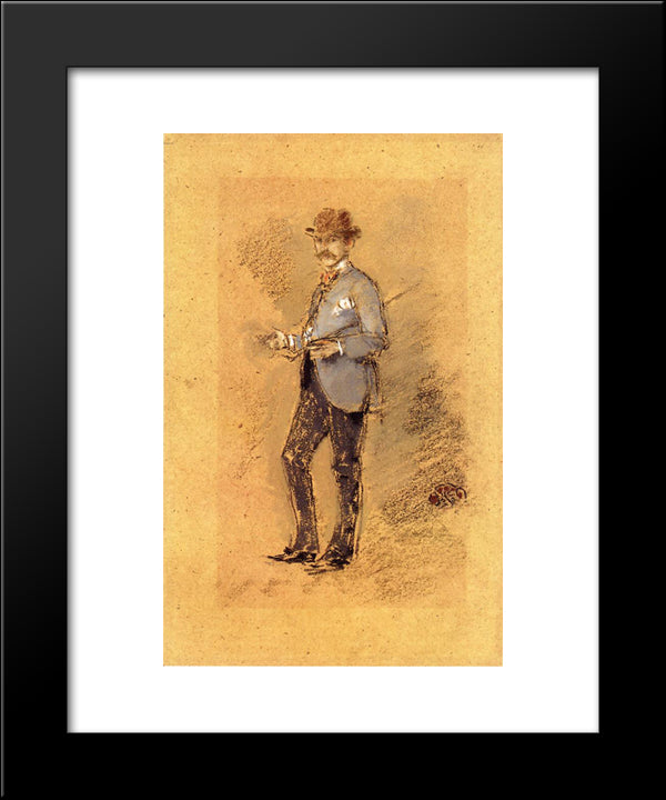 Harper Pennington 20x24 Black Modern Wood Framed Art Print Poster by Whistler, James McNeill