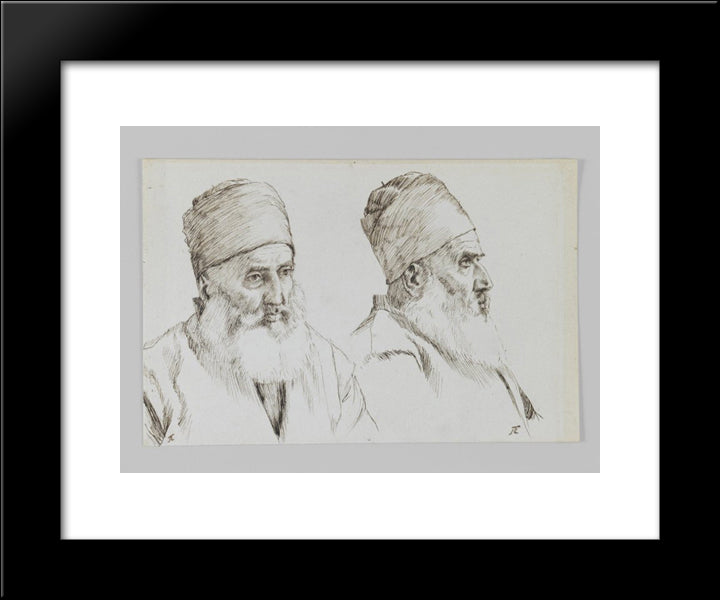 An Armenian 20x24 Black Modern Wood Framed Art Print Poster by Tissot, James